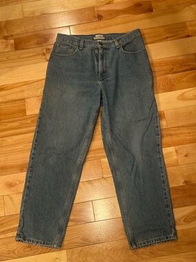 L.L. Bean Women's Washed Blue Ankle Jeans